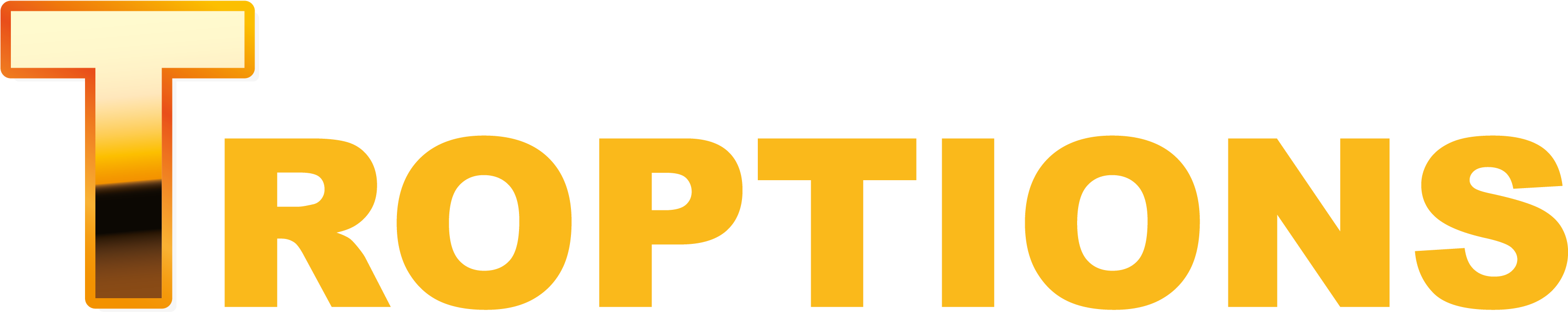 International Product Launch - Troptions Logo (3300x900), Png Download