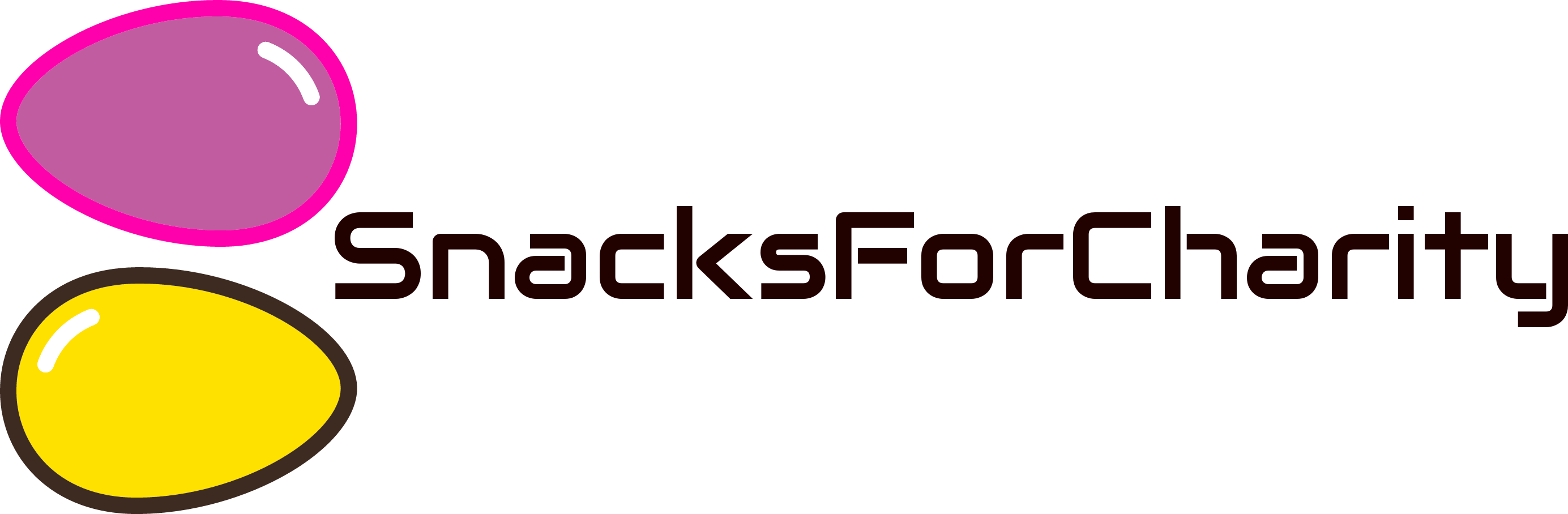Snacks For Charity - Snack (2769x908), Png Download