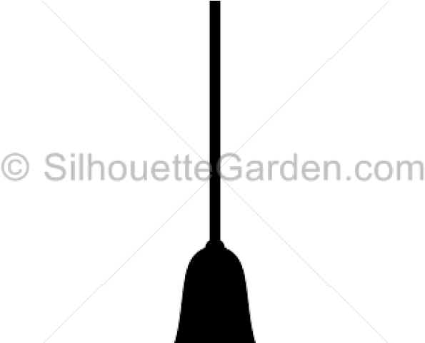 Black Broom Cliparts - Silhouette (640x480), Png Download