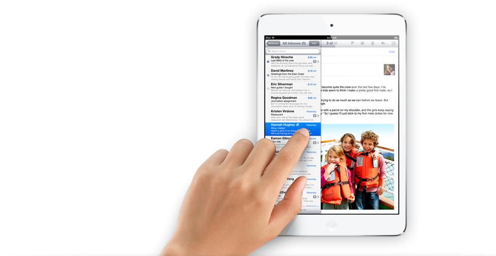 Ipad Mini, Collection By Macgeekscom Mac//geeks - Ipad Mini (980x517), Png Download