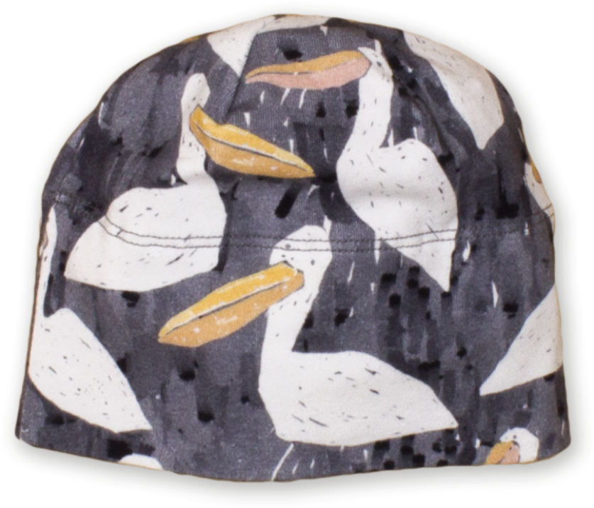 Noé & Zoë Baby Beanie Stork - Noé & Zoë Baby Beanie Stork, Grey, 6/12 Maanden (960x720), Png Download