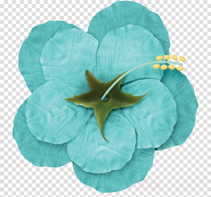 Blue Flower Drawing Png (900x840), Png Download