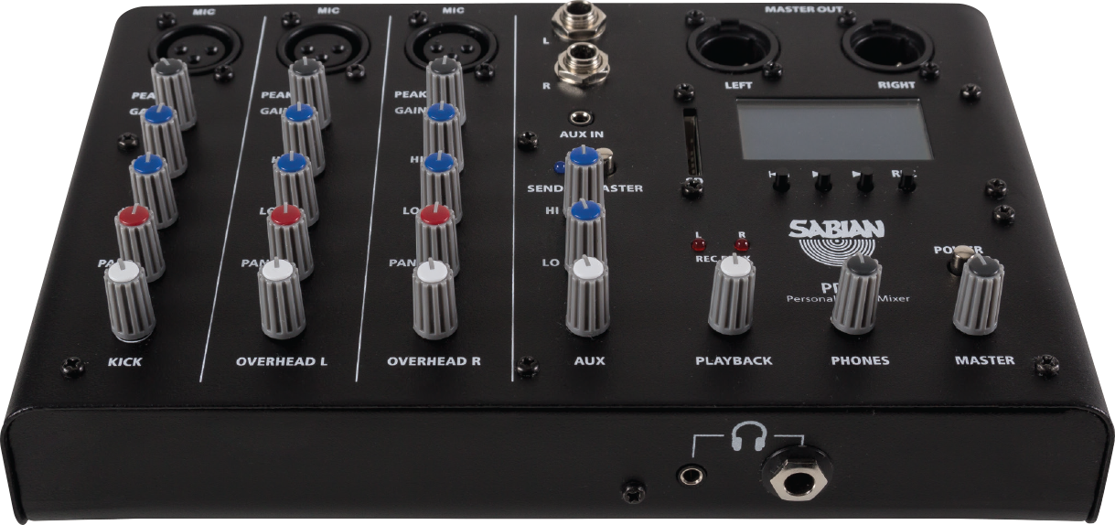 Drum-mixer - Sabian Sound Kit - 4-piece Drum Mic (1219x574), Png Download