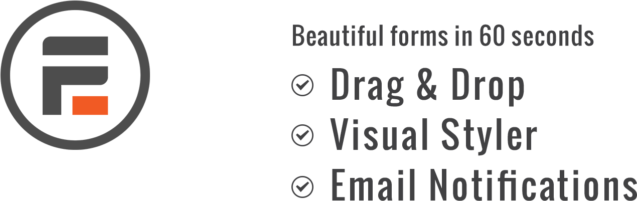 Contact Forms, Surveys & Quiz Forms Plugin By Formidable - Form (1544x500), Png Download