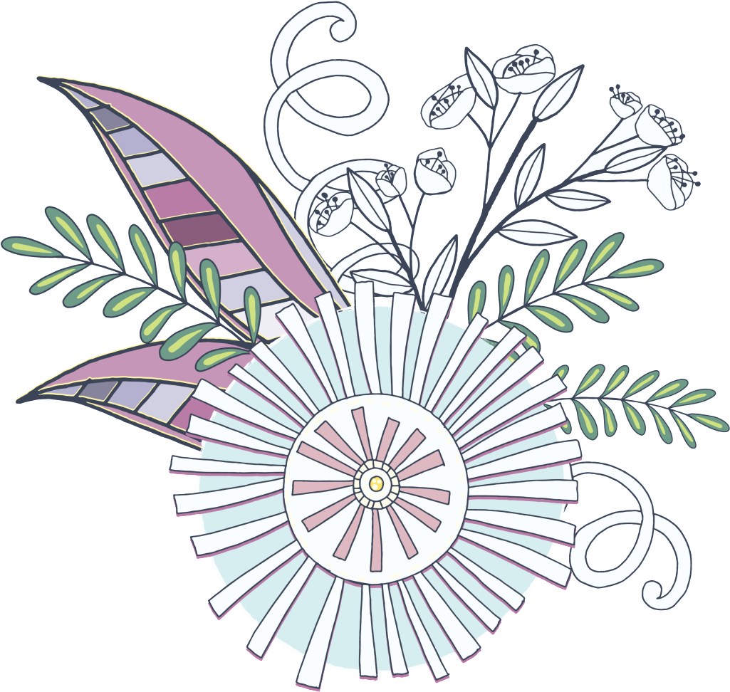 Hand Painted Spring Flower Png Transparent - Illustration (1024x1162), Png Download