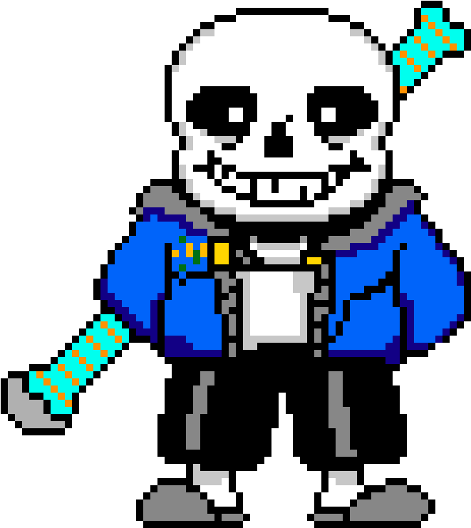 Sans - Sans With Glowing Eye (930x810), Png Download