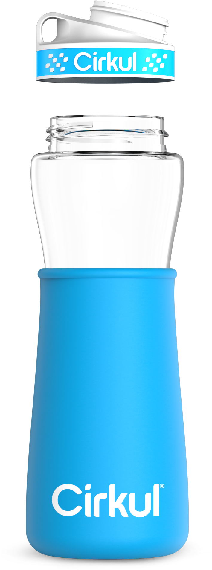 Lid - Water Bottle (709x1913), Png Download