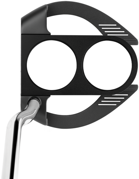 Odyssey O Works Black 2 Ball Fang Putter - Odyssey O-works Putter (600x600), Png Download
