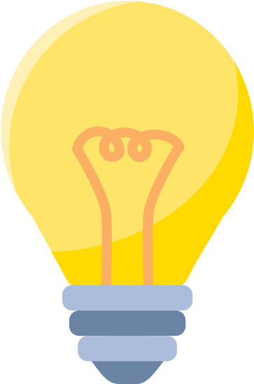 Free Lightbulb Png - Lampara Ilustracion (600x600), Png Download