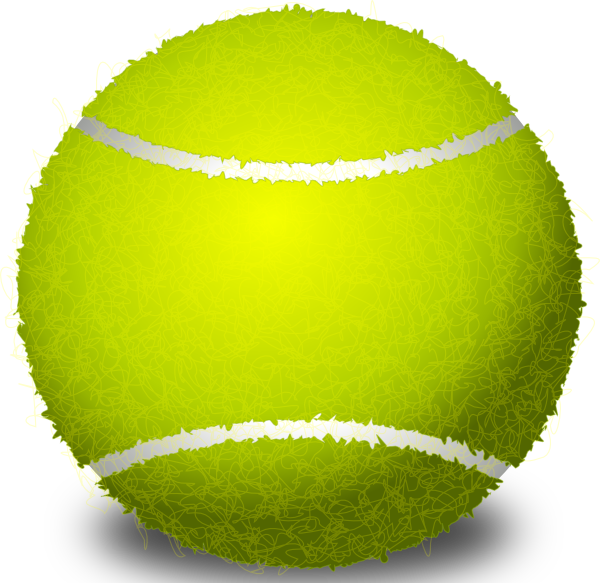 Tennis Ball No Background (600x583), Png Download
