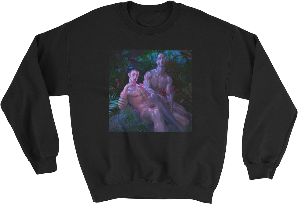 "tropical Winter" Sweatshirt - Ho Ho Ho Gaya Sharabi Sweater (1000x1000), Png Download