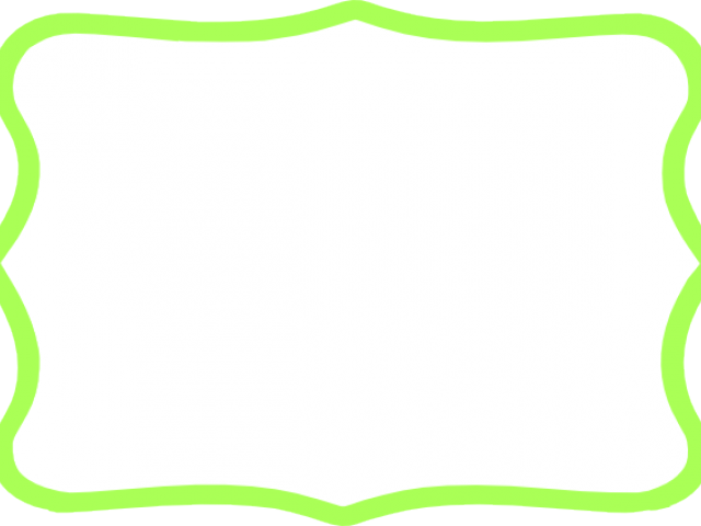 Frame Clipart Green (640x480), Png Download