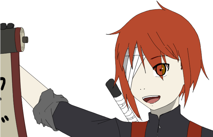 Megumi Naruto Style Practice By Animegirl037-d8o3bjz - Cartoon (692x518), Png Download