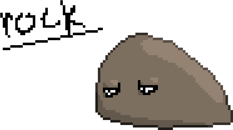 Pet Rock - Cross-stitch (1020x570), Png Download