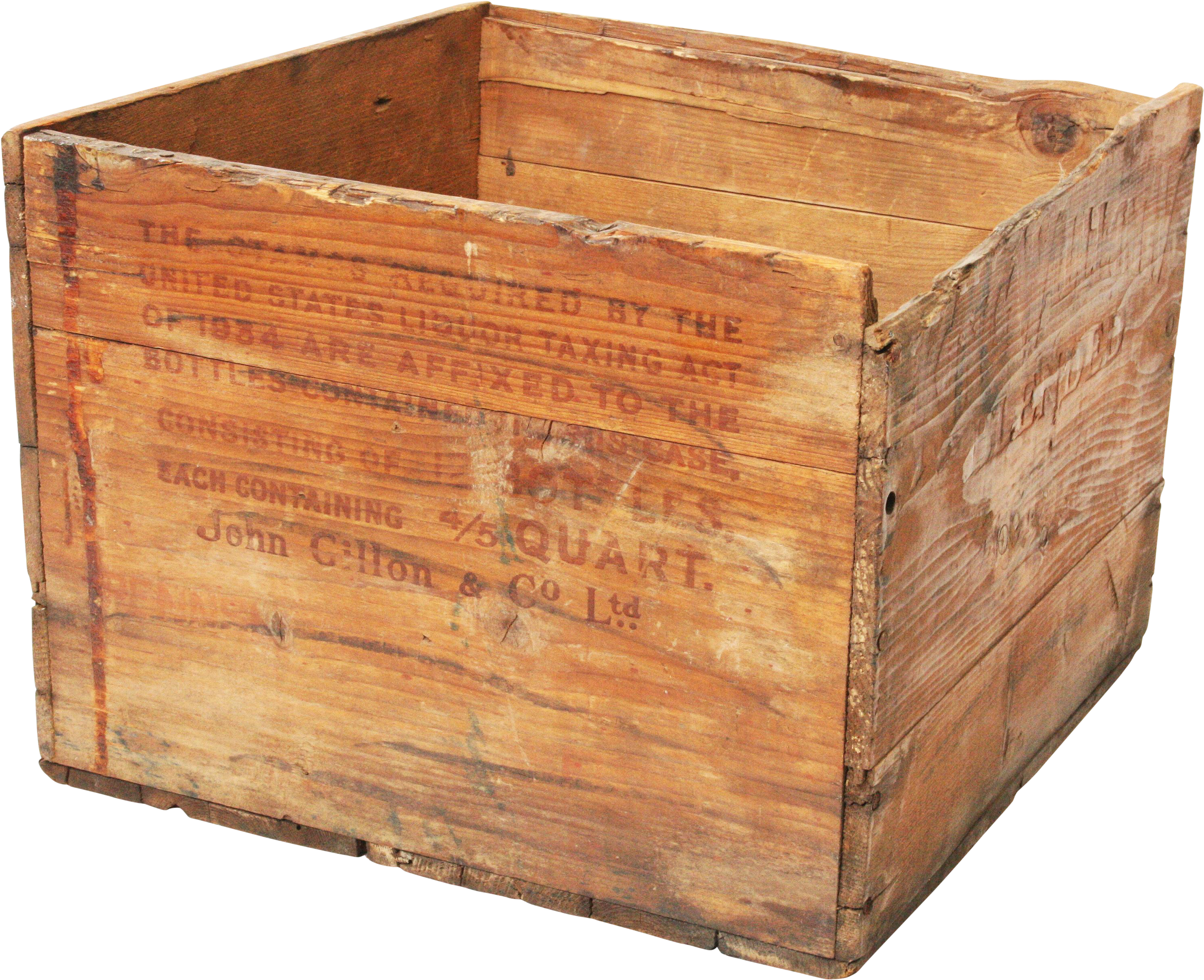 Scotch Whiskey Wood Shipping (3316x2699), Png Download
