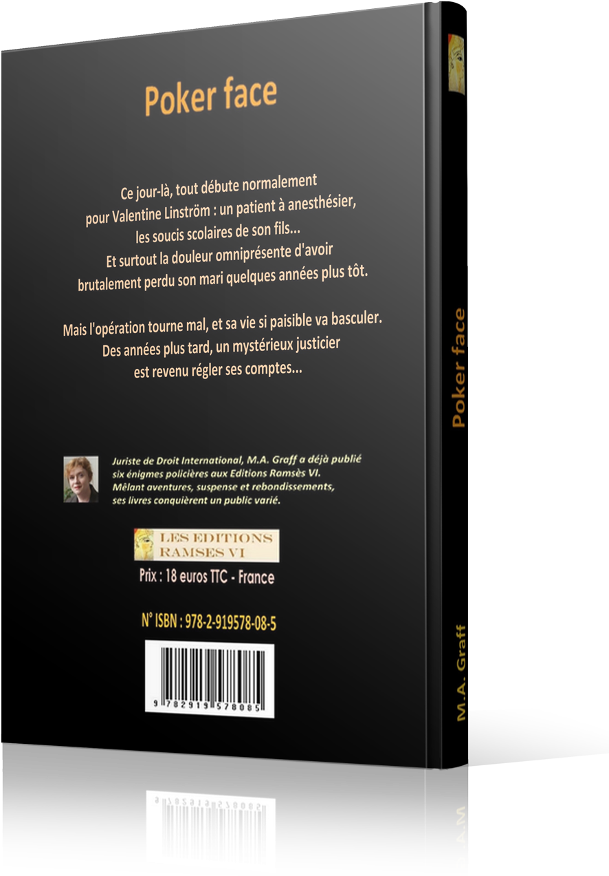 Couv Poker Face Vers - Book Cover (1020x1304), Png Download