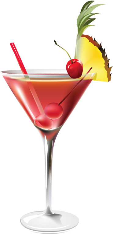 Cocktail Png Transparent Image - Cock Tail Png (400x792), Png Download