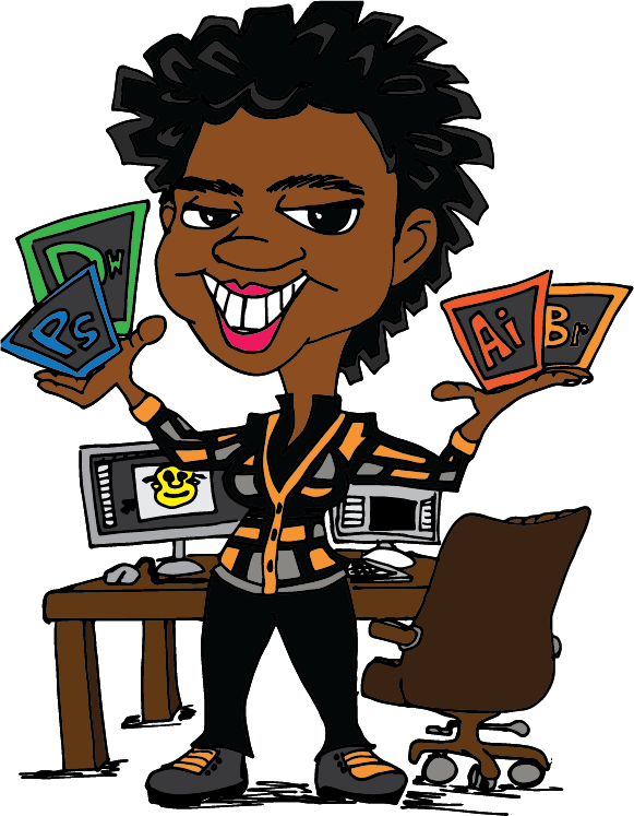 Andrea Batts-latson Multimedia Instructor - Cartoon (581x747), Png Download