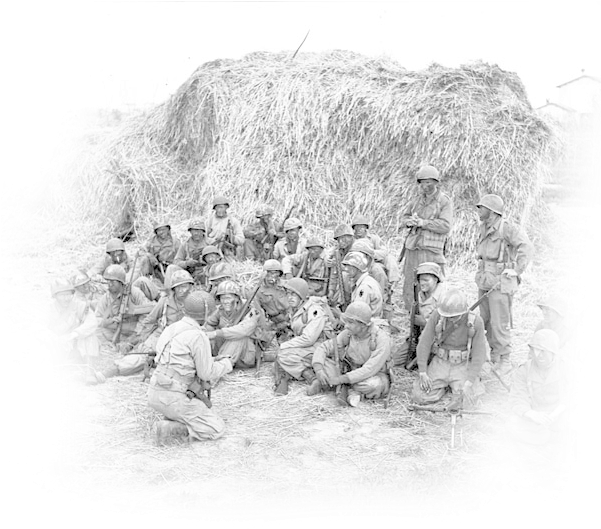 1st Special Service Force Members Being Briefed At (600x590), Png Download
