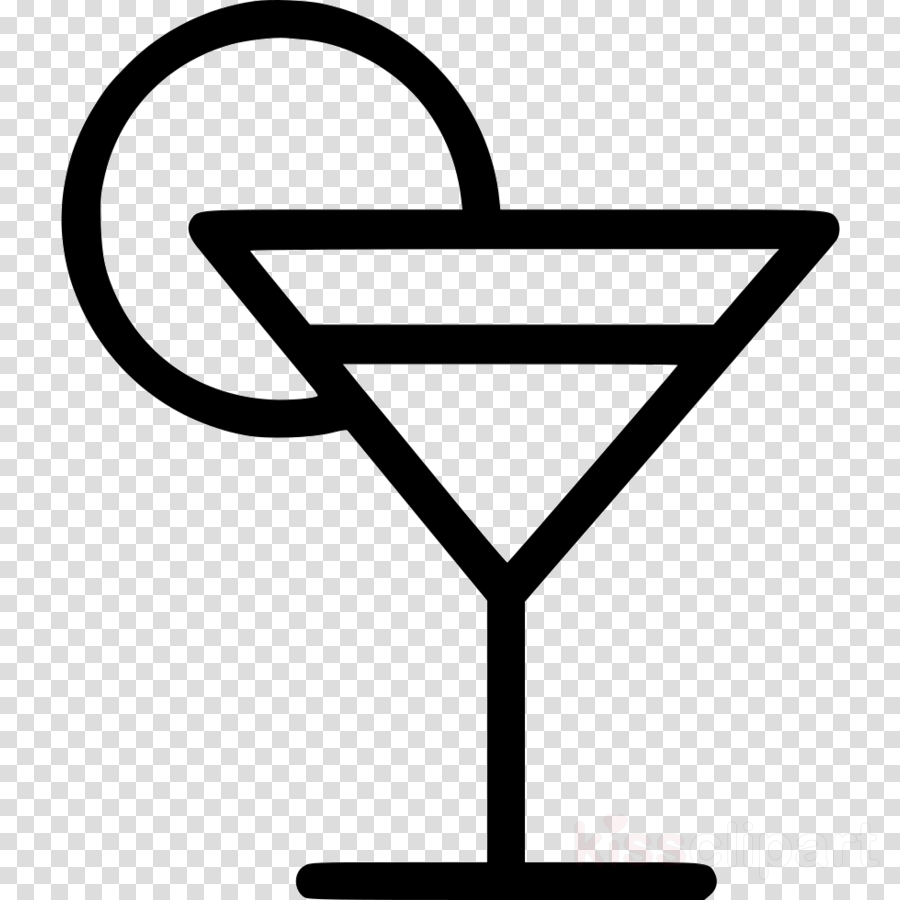 Download HD Margarita Glass Cartoon Png Clipart Martini Cocktail - Cocktail  Icon Png White Transparent PNG Image - NicePNG.com, image size:900x900