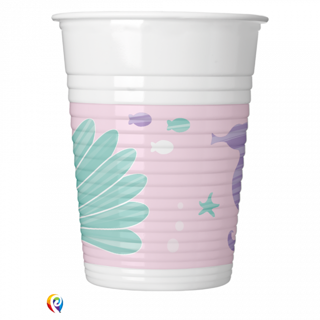 Party Under The Sea Plastic Cups (650x650), Png Download