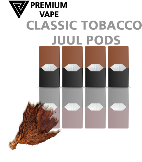 Classic Tobacco Juul Pod From Premium Vape Nz (580x580), Png Download