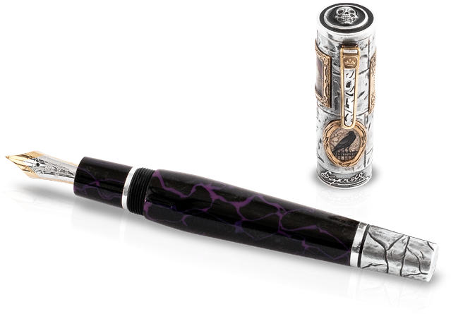 Edgar Allan Poe - Edgar Allan Poe Fountain Pen (800x516), Png Download