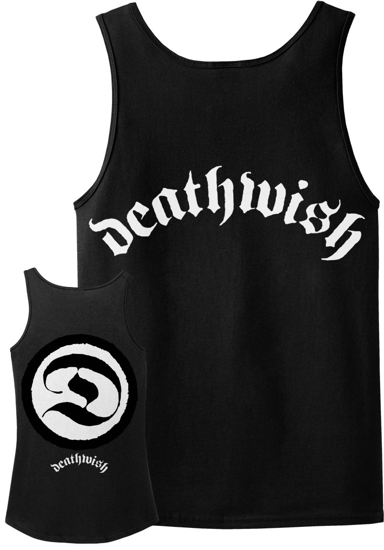 Deathwish "arch" Black Tank Top - Deathwish Inc (1200x1200), Png Download