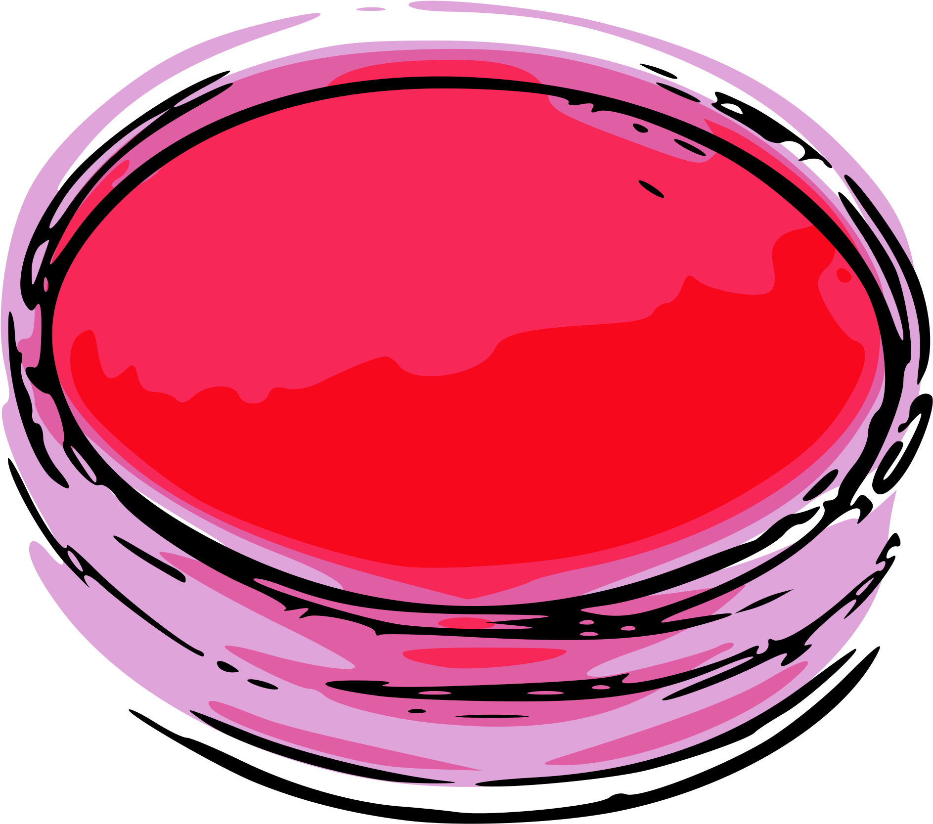 This Free Icons Png Design Of Red Ink Pad (2400x2400), Png Download