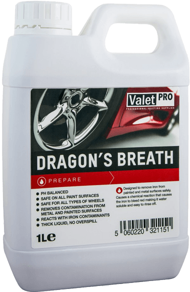 Valet Pro Dragons Breath 1000ml - Ph Neutral Wheel Cleaner (600x600), Png Download