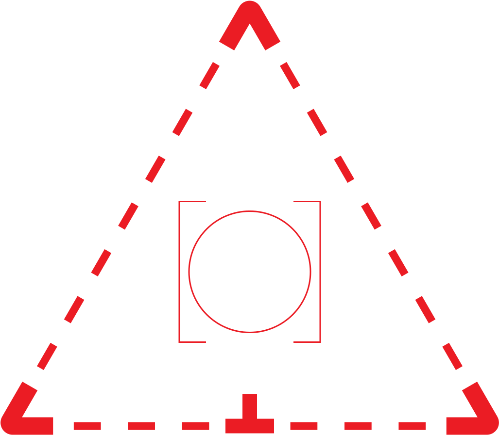 1-samaritanredtriangle (1096x1096), Png Download