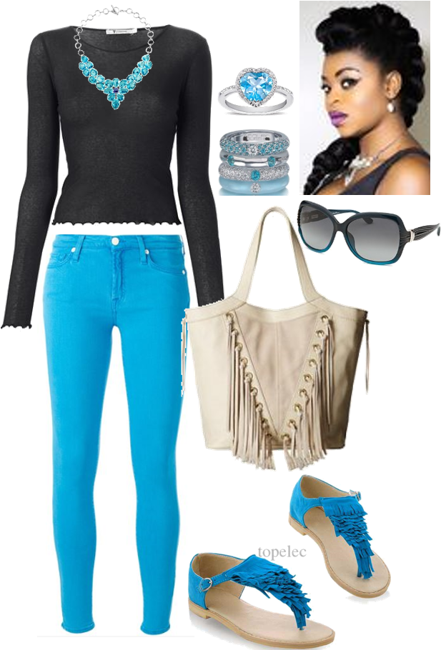 7 For All Mankind Skinny Jeans Salvatore Ferragamo - Salvatore Ferragamo Women's Pearl Blue Butterfly Sunglasses (624x909), Png Download