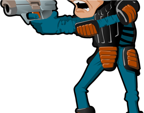 Lazer Clipart Space Gun - Clip Art (640x480), Png Download