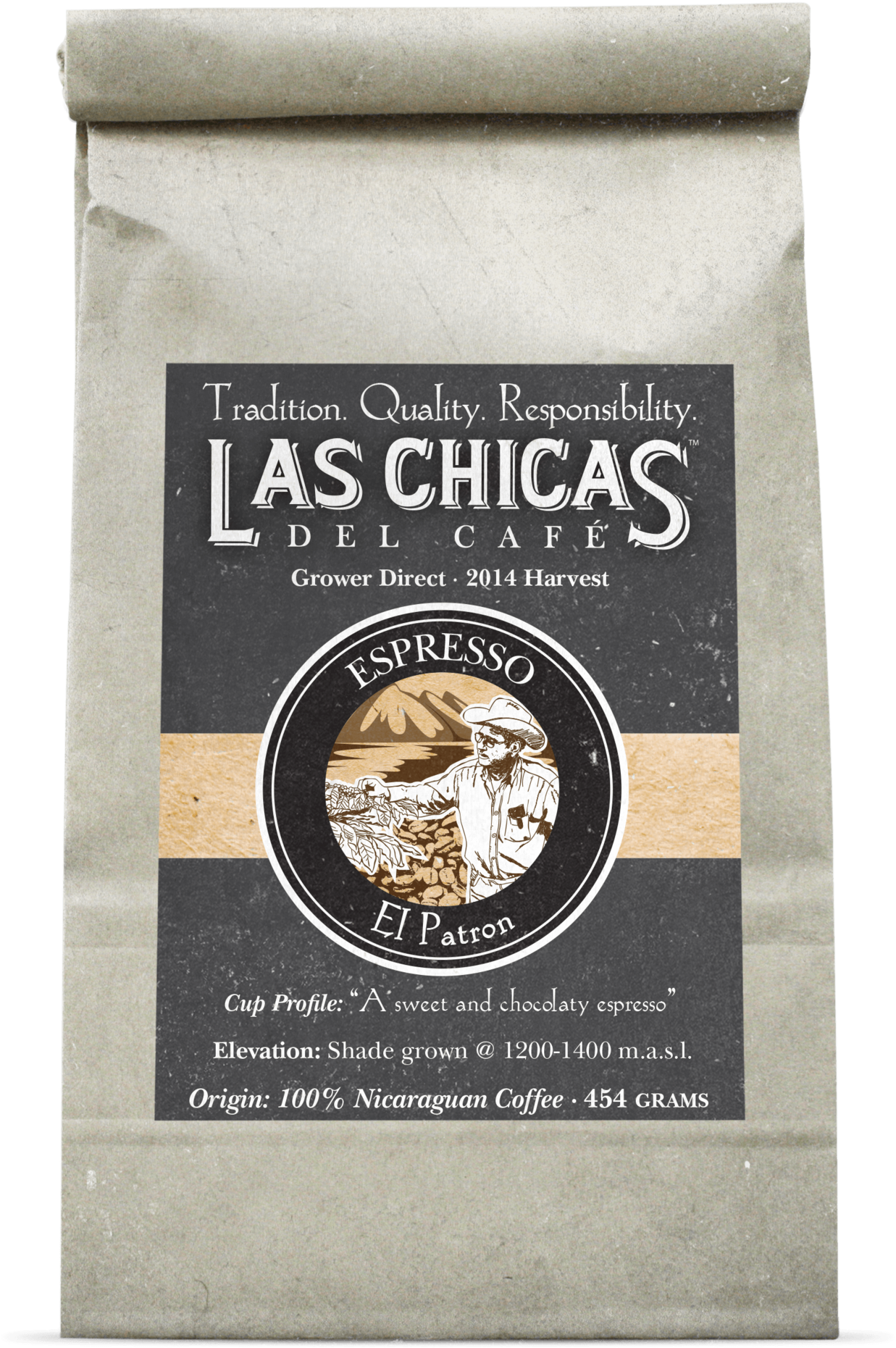 "el Patron" Espresso Blend - Basmati (1811x2048), Png Download