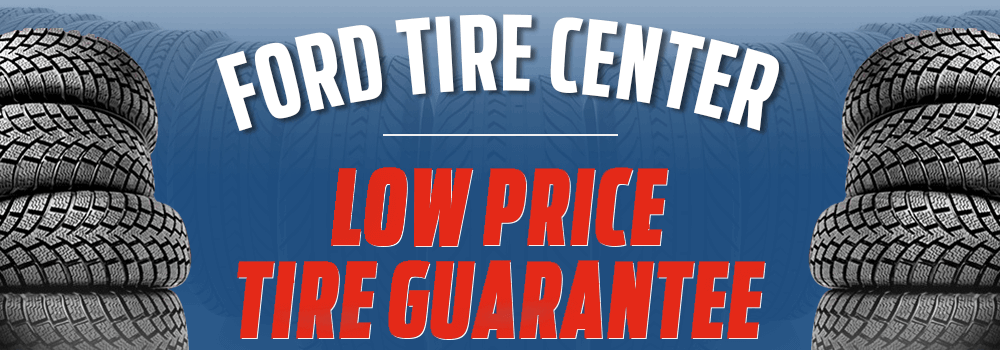 Ford Tire Center Services At Mcree Ford Near Houston - Poster (1000x350), Png Download