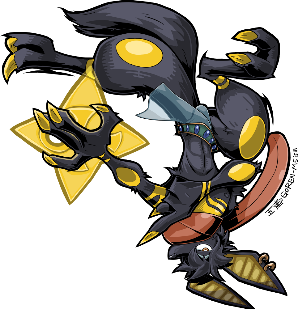 Comm - Greninja Anubis - - Grenubis - By M5-goren (964x1000), Png Download