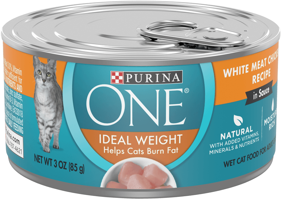 Purina One Ideal Weight White Meat Chicken Wet Cat - Purina One (950x760), Png Download