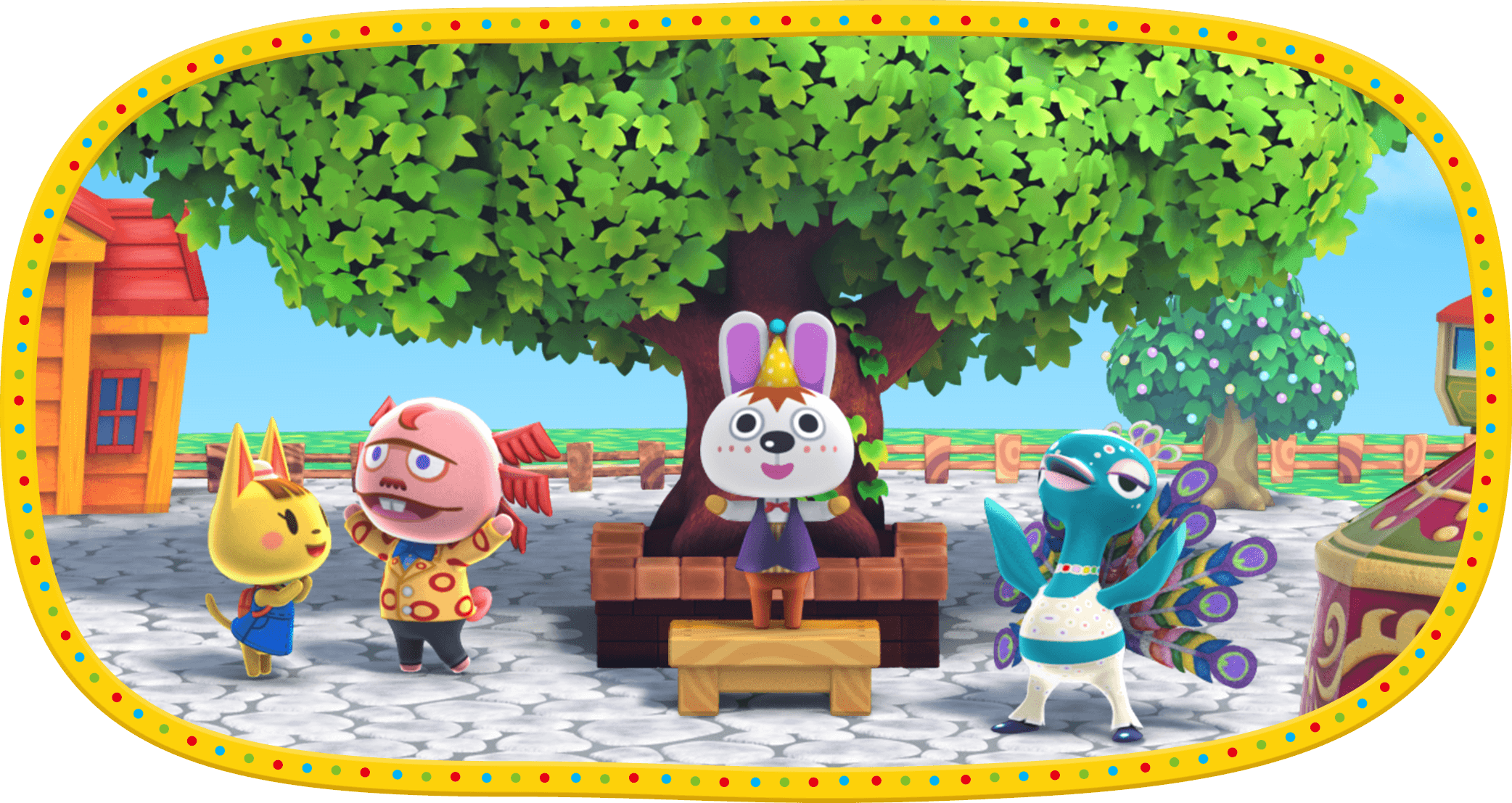 Nintendo Animal Crossing Amiibo Festival Wii U (2084x1107), Png Download