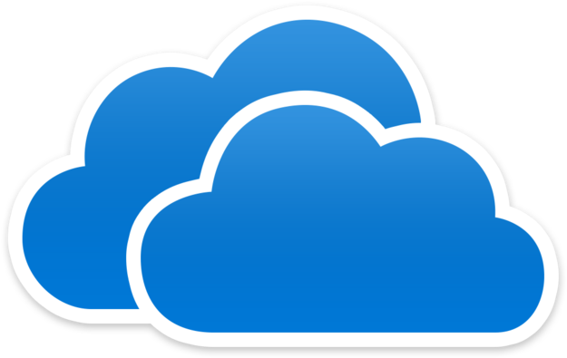 Onedrive On The Mac App Store - Logo One Drive Png (630x630), Png Download