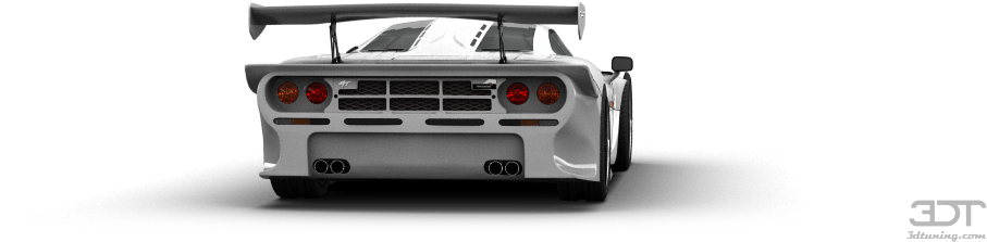 Mclaren F1 Gt Coupe 1997 Tuning - 3d Tuning (1004x373), Png Download