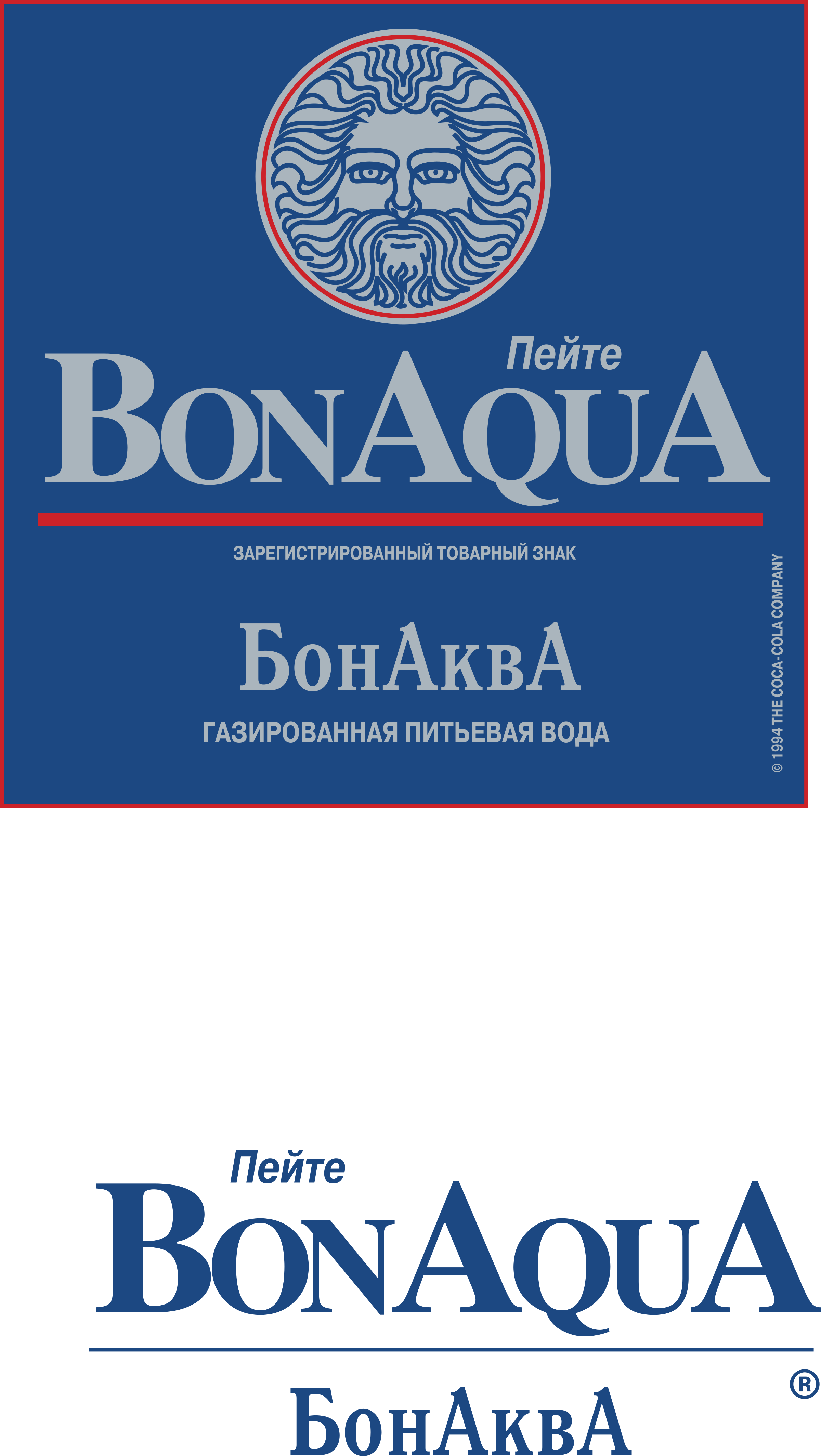 Bonaqua Logo Png Transparent - Vector Graphics (2400x4258), Png Download
