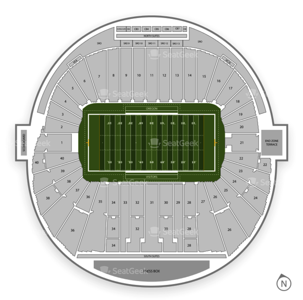 Autzen Stadium (1024x1024), Png Download