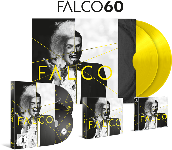 Falco - Falco 60 Vinyl Record (750x640), Png Download