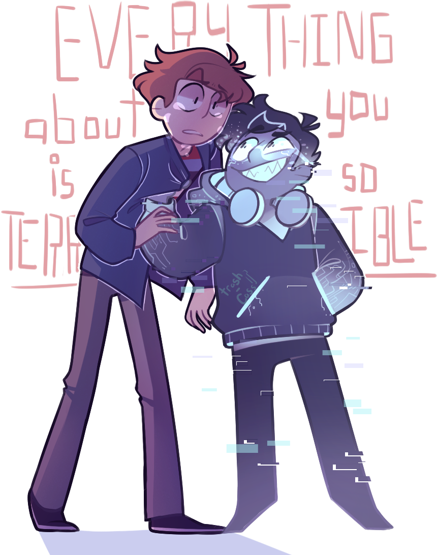 More Chill Jeremy X Squip (1021x1098), Png Download
