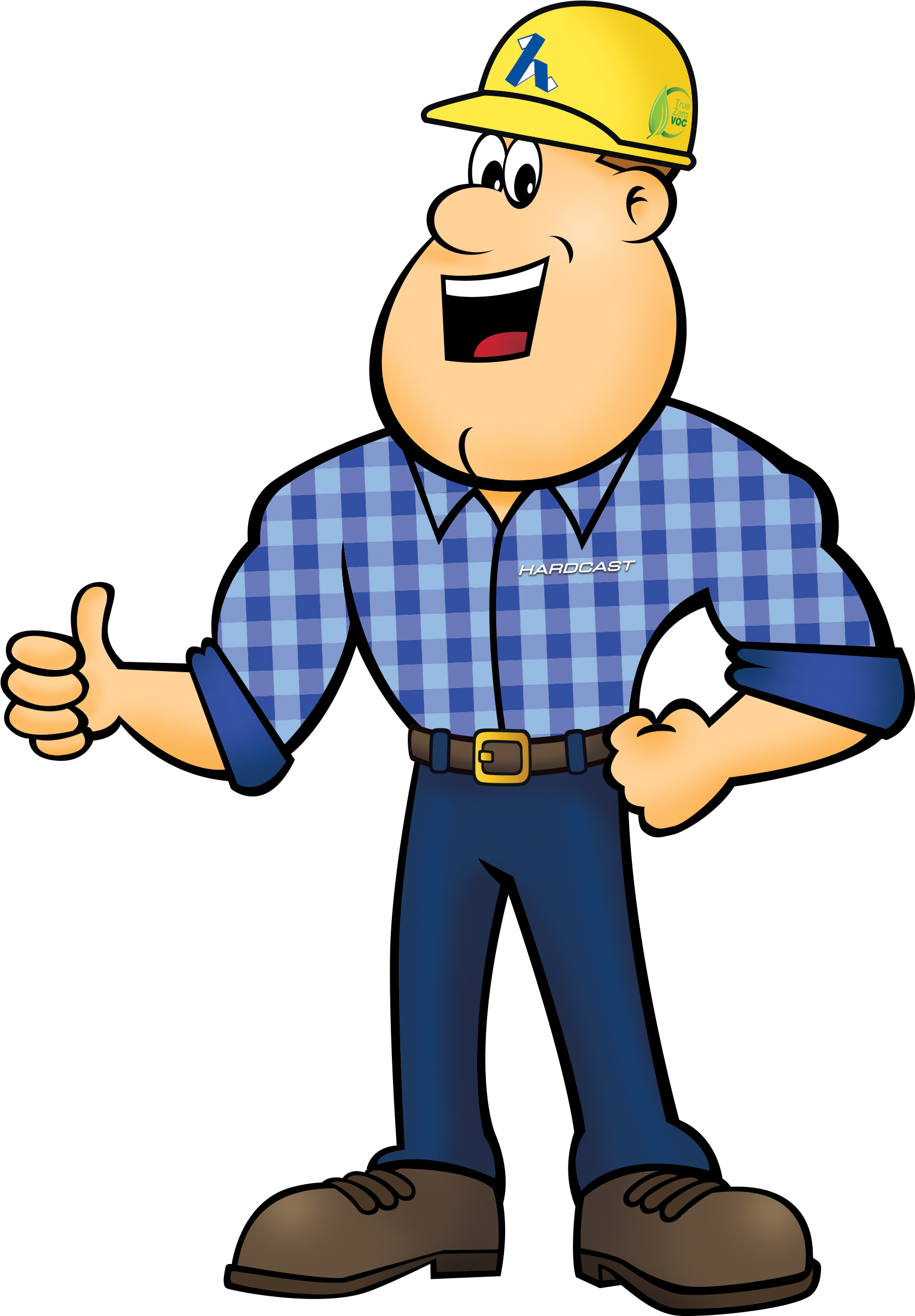 Mr - Hardcast - Cartoon (1885x2723), Png Download