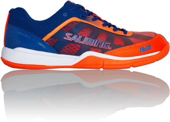 1238087 0308 1 Falco Men Shoe Limoges Blue Orange Flame - Salming Squash Shoes Falco Men (600x600), Png Download
