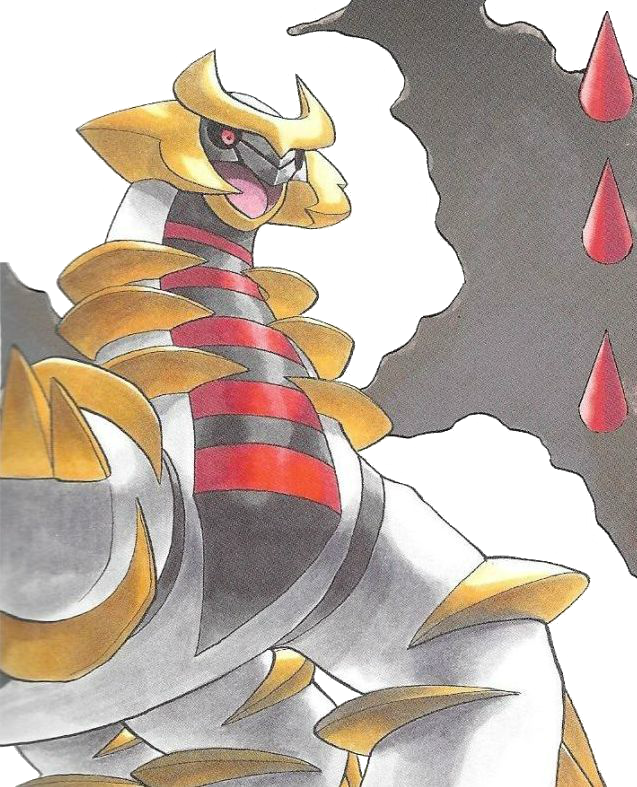 Giratina Altered Forme Adventures (637x787), Png Download