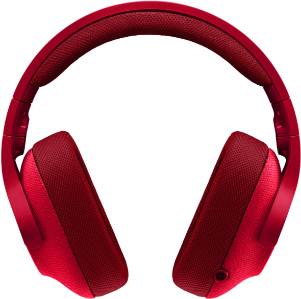 G433 G433 G433 G433 - Logitech G433 7.1 Surround Gaming Headset Red (902x677), Png Download