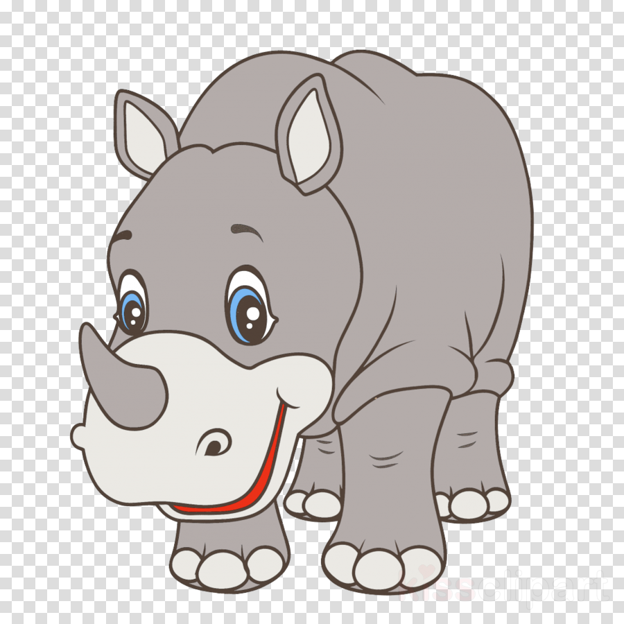 Download Rhino Cartoon Png - HD Transparent PNG - NicePNG.com