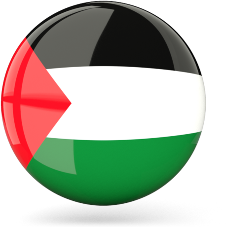 Palestine Flag Icon Png (640x480), Png Download